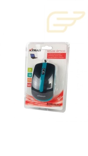 MOUSE OPTICO COM FIO XTRAD XD-602