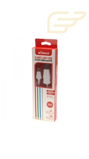 CABO COM LED USB TIPO C XTRAD CH0412
