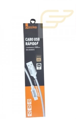 CABO MICRO USB V8 BASIKE 2.4A BA-CBO9979