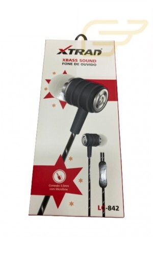FONE DE OUVIDO XBASS SOUND XTRAD LC-842
