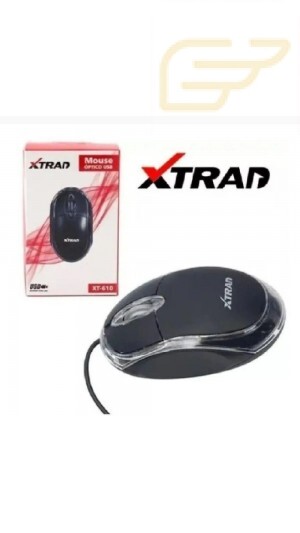MOUSE OPTICO USB PARA COMPUTADOR XTRAD XT-610