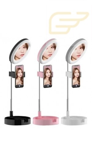 RING LIGHT COM ESPELHO PARA MAQUEAR