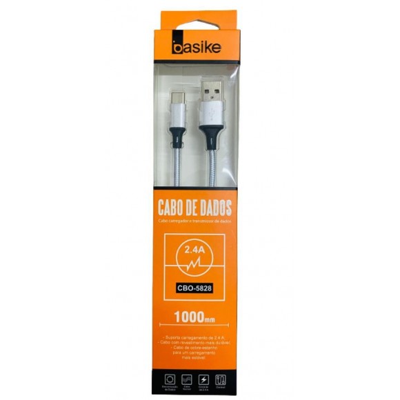 CABO USB TIPO C BASIKE 2.4A CBO-5828