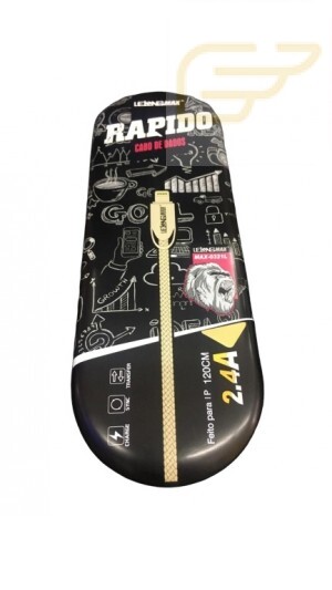 CABO DADOS USB LIGHTNING LELONG MAX-0321L