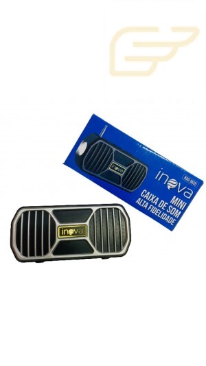 CAIXA DE SOM RETRO COM LANTERNA INOVA RAD-8635