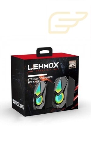 CAIXA DE SOM PARA COMPUTADOR GAMER HYPER G.T LEHMOX GT-S2