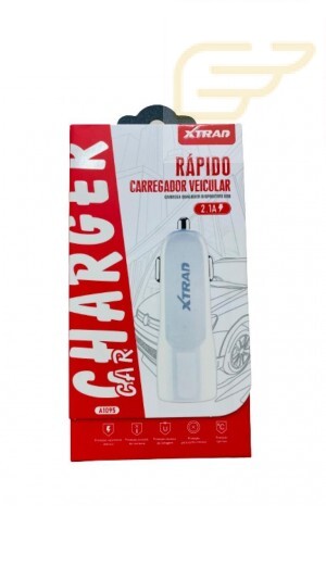 CARREGADOR VEICULAR 2USB 2.1A XTRAD A1095
