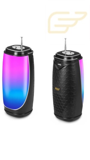 CAIXA DE SOM BLUETOOTH COM LED MF-206
