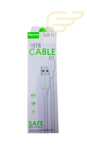 CABO MICRO USB V8 FAST CHARGE VERDE SJX-11
