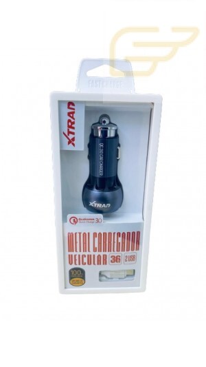 CARREGADOR VEICULAR 2USB 36W XTRAD A1026