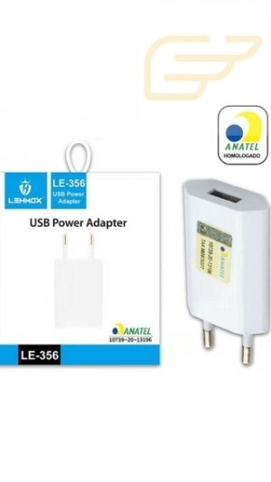 FONTE USB POWER ADAPTER LEHMOX LE-356