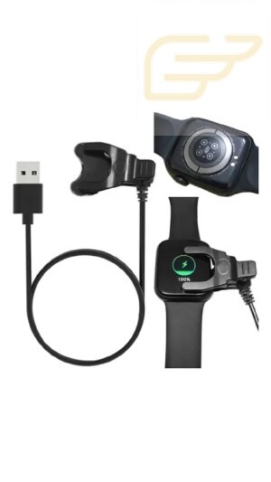 CABO CARREGADOR PARA SMARTWATCH F8/F9 VERDE SJX-F8