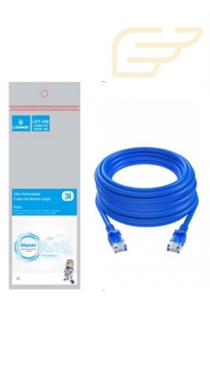 CABO DE REDE 3M LEHMOX LEY-249