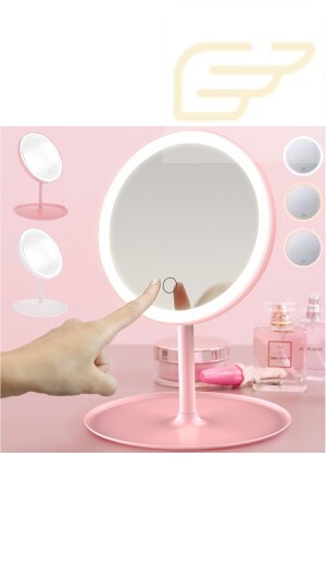 ESPELHO COM LED RECARREGAVEL XTRAD FT-22