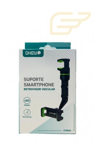 SUPORTE DE CELULAR RETROVISOR VEICULAR OHEY FF0063