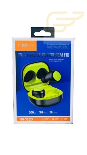 FONE DE OUVIDO BLUETOOTH INOVA FON-30027
