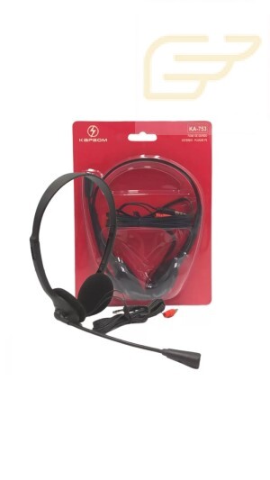 FONE DE OUVIDO AJUSTAVEL COM MICROFONE P2 KAPBOM KA-753