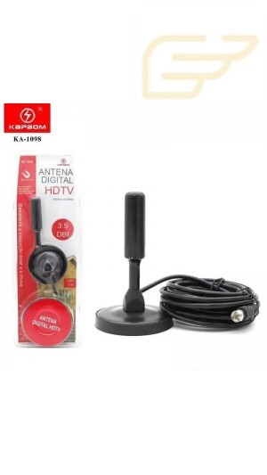 ANTENA DIGITAL INTERNA/EXTERNA KAPBOM KA-1098