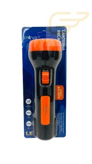 LANTERNA RECARREGAVEL 0.5W 80M LED INOVA KV-7474