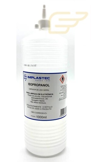 ALCOOL ISOPROPILICO 1000ML IMPLASTEC