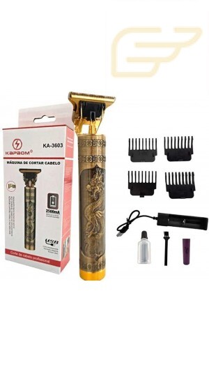 MAQUINA DE BARBEAR RECARREGAVEL KAPBOM KA-3603