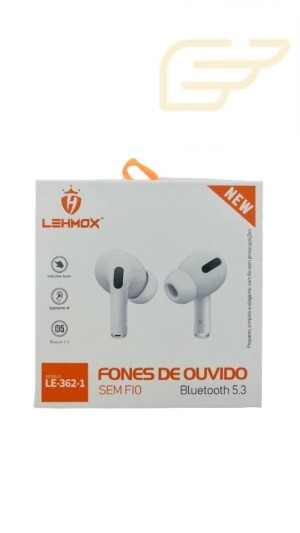 FONE DE OUVIDO BLUETOOTH 5.3 LEHMOX LE-362-1