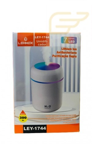 UMIDIFICADOR COM 7 CORES EM LED LEHMOX LEY-1744