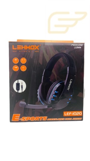 HEADPHONE GAMER COM CABO P3 LEHMOX LEF-1020