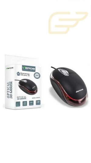 MOUSE COM CABO USB VERDE SB-S01