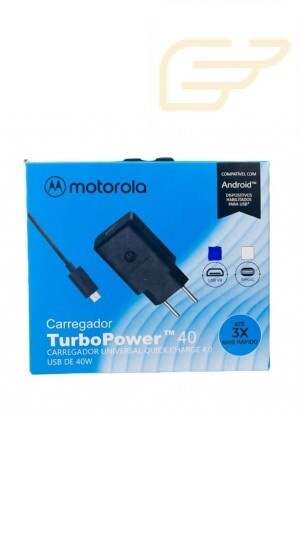 CARREGADOR MICRO USB TURBO POWER 40