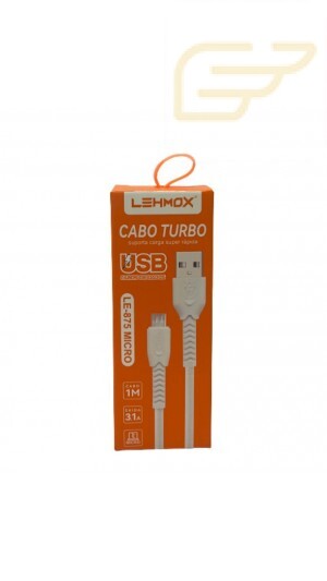 CABO MICRO USB TURBO 3.1A LEHMOX LE-875MICRO