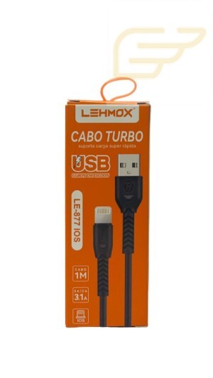 CABO USB LIGHTNING TURBO LEHMOX LE-877IOS