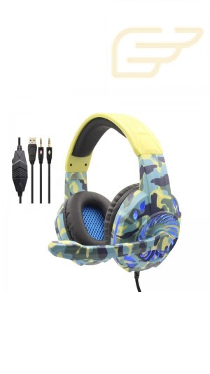 HEADPHONE GAMER COM MICROFONE CAMUFLADO KOMC G305