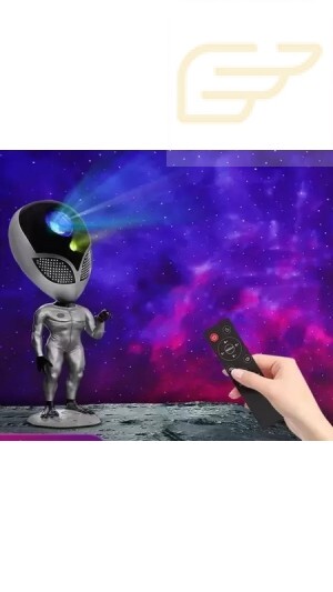 ALIEN PROJETOR DE LUZ COM REPETIDOR DE VOZ KAPBOM KA-L8