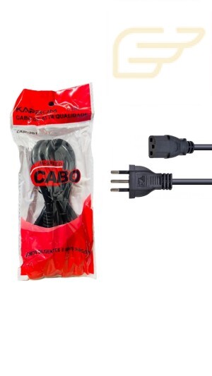 CABO DE FORÇA PARA COMPUTADOR 1,8M KAPBOM KAP-361