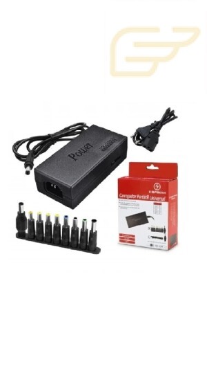 CARREGADOR UNIVERSAL 120W COM 9 CONECTORES 12-24V KAPBOM KAP-337
