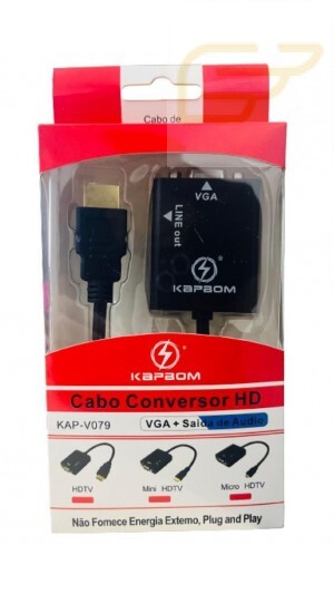 ADAPTADOR HDMI PARA VGA KAPBOM KAP-V079