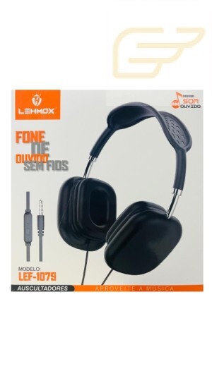FONE DE OUVIDO COM CABO LEHMOX LEF-1079
