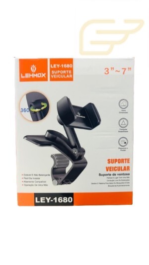 SUPORTE VEICULAR PARA CELULAR LEHMOX LEY-1680