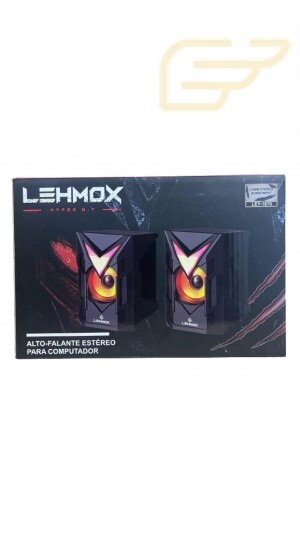 CAIXA DE SOM PARA COMPUTADOR GAMER LEHMOX LEY-1870