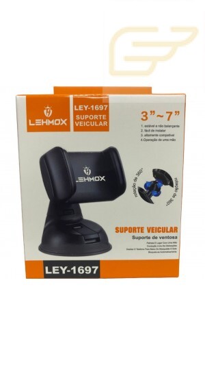 SUPORTE VEICULAR COM VENTOSA LEHMOX LEY-1697