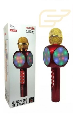MICROFONE BLUETOOTH KARAOKE SPEAKER ALTOMEX A-915