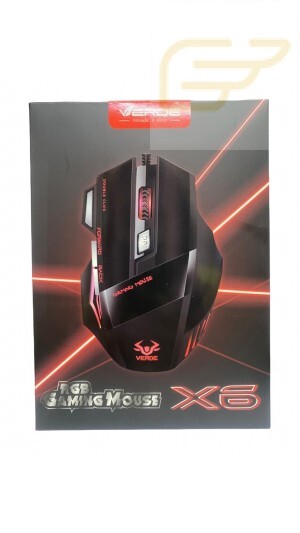 MOUSE USB GAMER RGB X6 VERDE