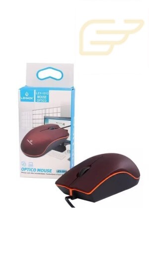 MOUSE OPTICO COM FIO USB LEHMOX LEY-1512