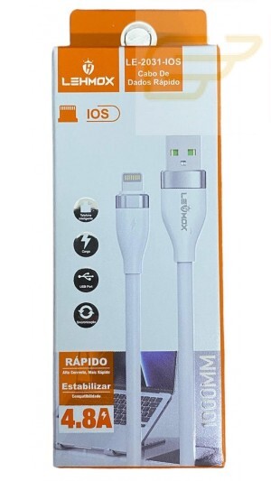 CABO DE DADOS IOS LEHMOX LE-2031-IOS