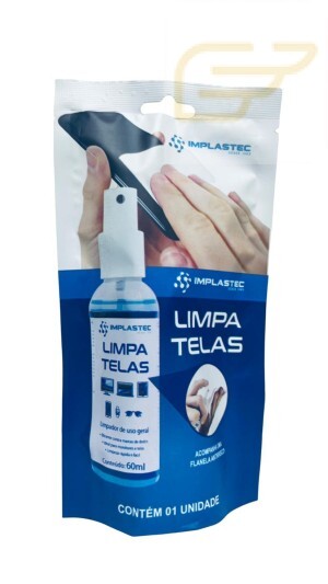 LIMPA TELAS 60ML LIMPLASTEC PACL0