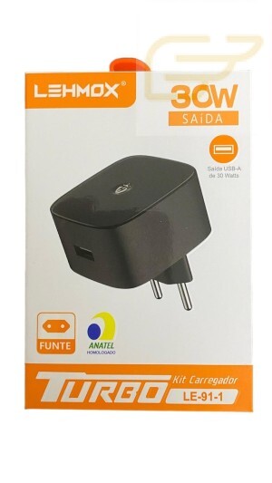 FONTE USB TURBO LEHMOX LE-91-1