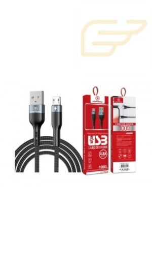 CABO MICRO USB 4.8A TURBO 1M KAPBOM KA-326-V8