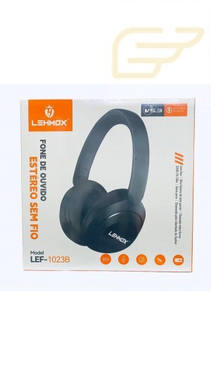FONE DE OUVIDO ESTEREO SEM FIO LEHMOX LEF-1023B