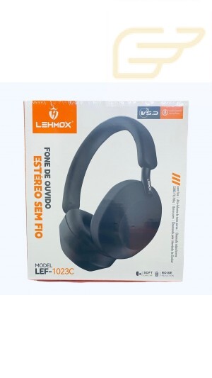 FONE DE OUVIDO ESTEREO SEM FIO LEHMOX LEF-1023C
